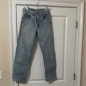 Levi's Light Blue Vintage 501 Straight Jeans